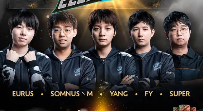 Elephant es un equipo conformado por ex integrantes de PSG.LGD, Vici Gaming y RNG