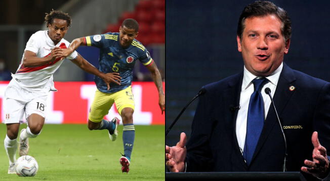 Presidente de Conmebol: "Felicitaciones a Colombia y Perú por el tercer y cuarto puesto"