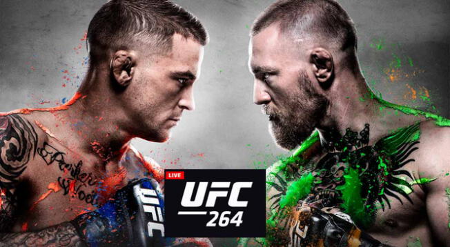 McGregor vs Poirier 3 pelea completa por UFC 264.