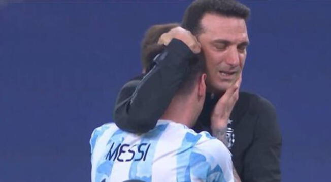 Lionel Scaloni confesó que Messi jugó con molestias físicas.