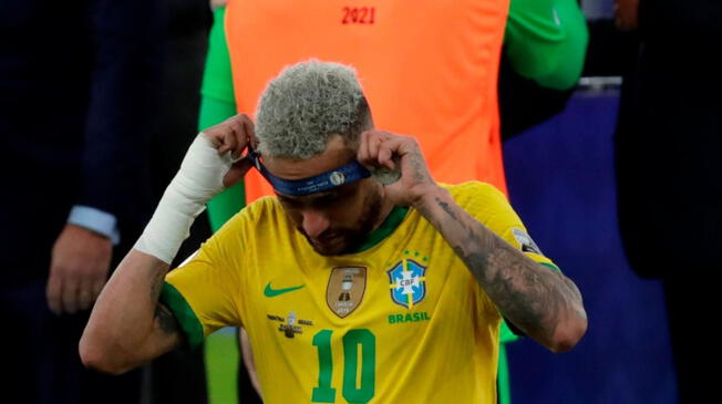 Neymar Jr dejó un insulto a los ganadores de la Copa América 2021. Foto: Antonio Lacerda / EFE
