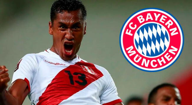 Renato Tapia podría continuar su carrera en el Bayern Múnich