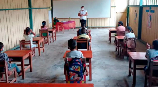 Minedu: Colegios de zonas rurales reanudaran clases presenciales este 16 de agosto