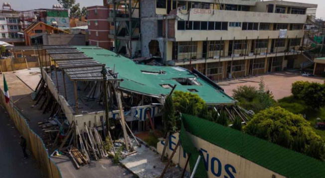 En el colapso del Colegio Rébsamen murieron 19 niños que en ese momento tomaban clases