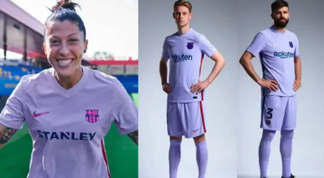 Barcelona presentó nueva camiseta inspirada en el fútbol femenino.