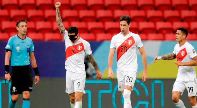 Gianluca Lapadula fue el goleador de Perú en la Copa América 2021.