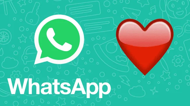 WhatsApp: conoce cómo usar el emoji de corazón rojo.