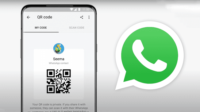 Usar WhatsApp como escáner QR.