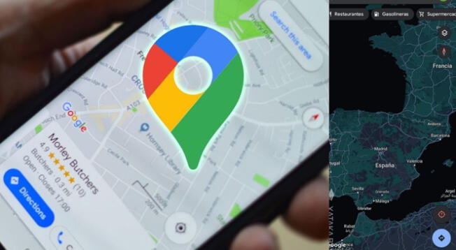 Pasos para activar modo oscuro en Google Maps