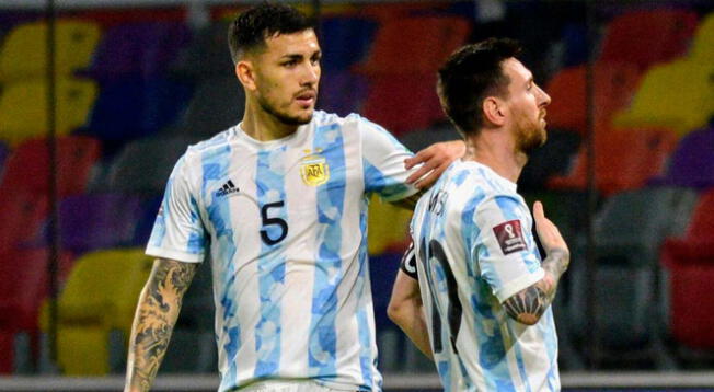 Lionel Messi y Leandro Paredes solo compartirán equipo en Argentina