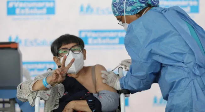 Perú ya vacunó a cerca de 4 millones de personas (con dos dosis) contra la COVID-19.