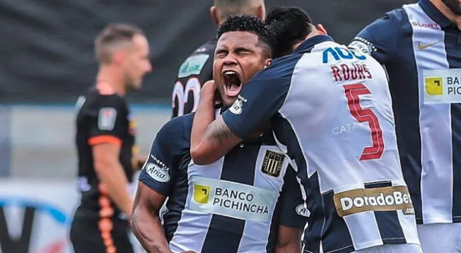 Aldair Rodríguez anotó gol con Alianza Lima.