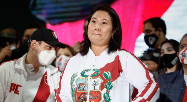 Keiko Fujimori reconoció los resultados de las elecciones 2021.