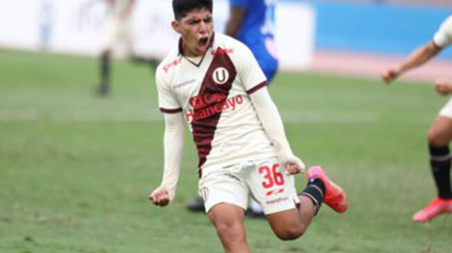 Pedro Quispe jugó su tercer partido con Universitario.