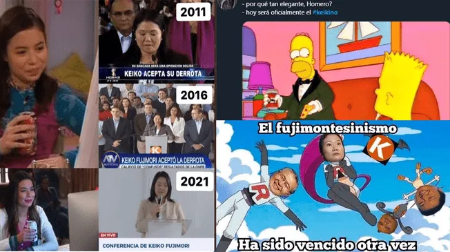 Keiko Fujimori aceptó su tercera derrota consecutiva.