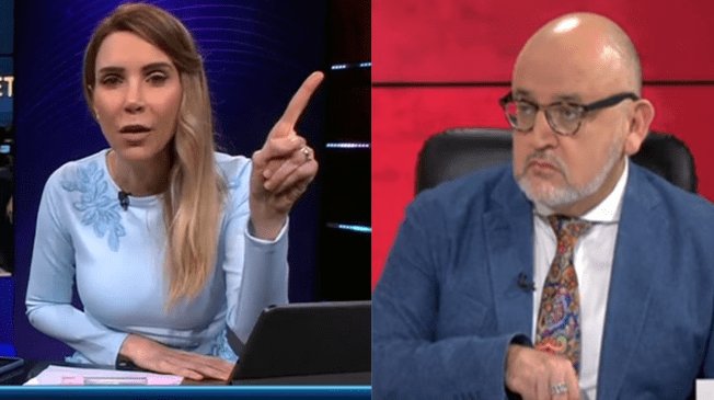 Juliana Oxenford se defendió de los ataques de Beto Ortiz.