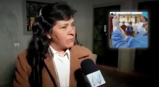 Lilia Paredes espera que el proceso de vacunación continúe