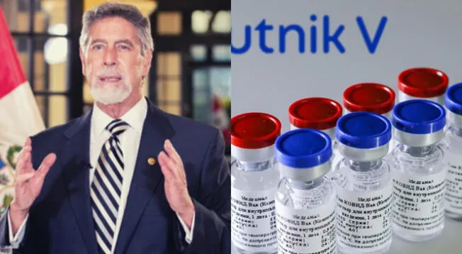 Francisco Sagasti confirma adquisición de vacunas Sputnik V.