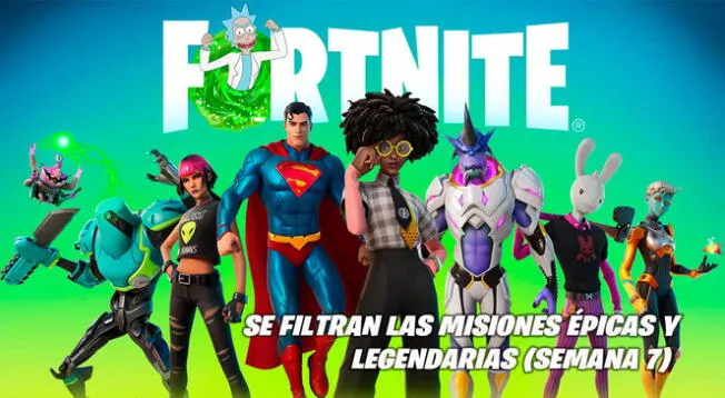 Fortnite Temporada 7: se filtran las misiones épicas y legendarias - Semana 7