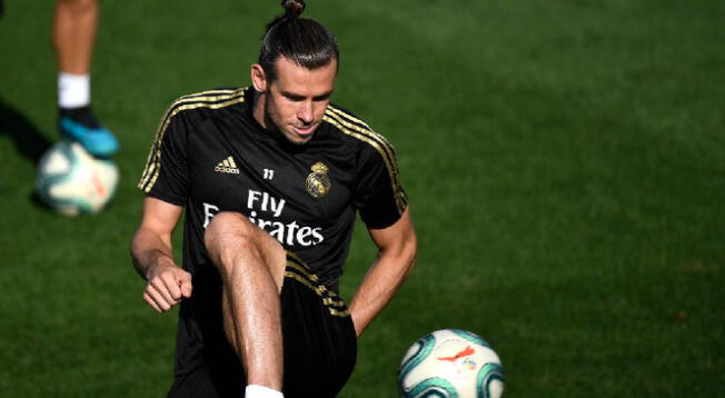 Gareth Bale ya entrena con el Real Madrid en Valdebebas.