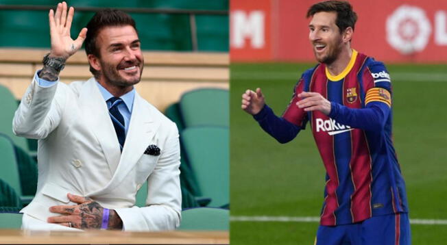 David Beckham y el guiño a Lionel Messi para que fiche por Inter Miami