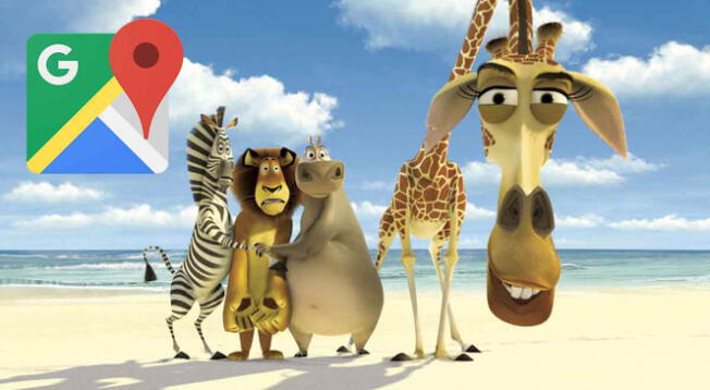 Melman, Martin, Gloria y Alex son los protagonistas de Madagascar