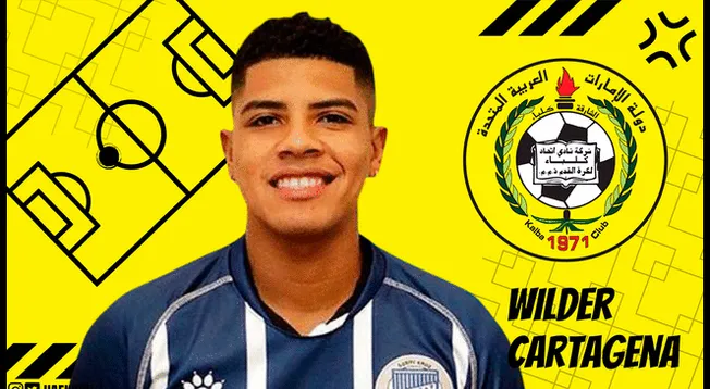 Wilder Cartagena jugará en Emiratos Árabes Unidos