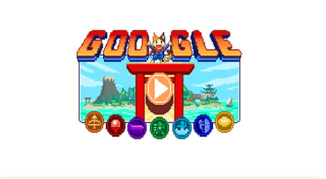 Google presenta doodle para conmemorar los JJ. OO. de Tokio 2020