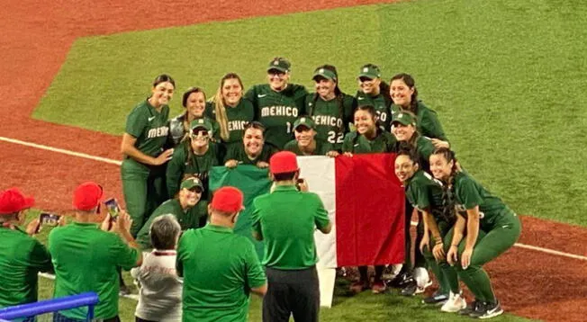México se impuso 5 a 0 ante Italia en la jornada 4 de Sofbol femenino en Tokio 2020