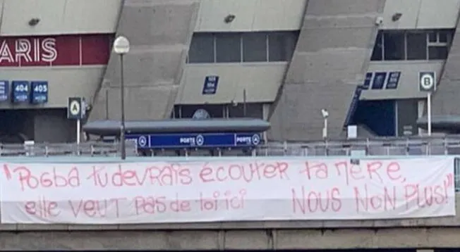 El mensaje en contra de la probable llegada de Pogba al PSG.