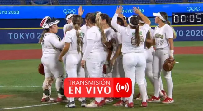 México vs Canadá se enfrentan por la medalla de bronce en Softbol Tokio 2020