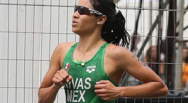 La triatleta Claudia Rivas buscaba un mejor lugar al noveno logrado en Río 2016