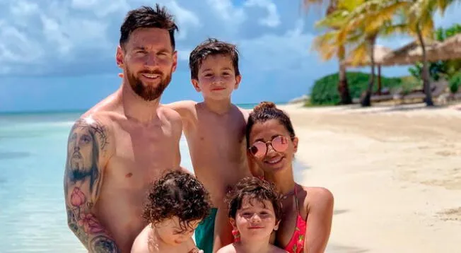 Lionel Messi durante sus vacaciones en Miami