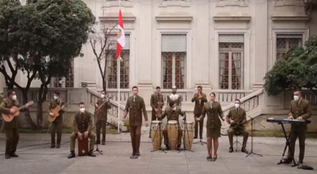 Fiestas Patrias: Carabineros de Chile celebran Bicentenario del Perú - VIDEO