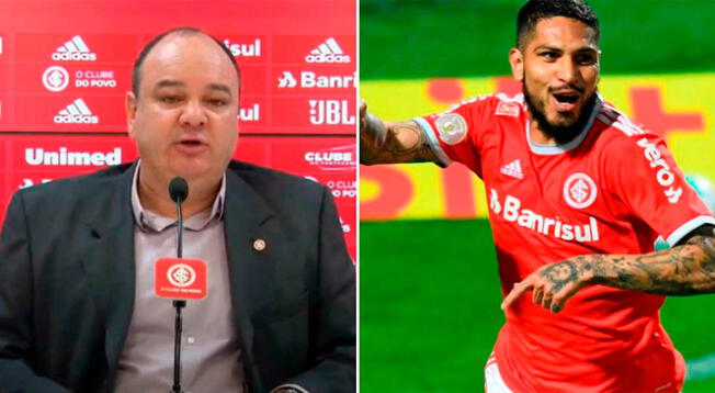 Presidente de Inter de Porto Alegre revela la fecha de regreso de Paolo Guerrero