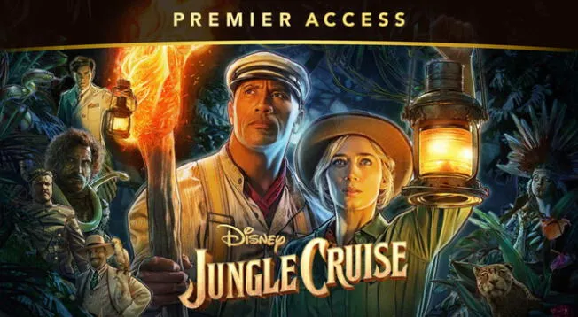 Jungle Cruise película con 'La roca' llega a Disney Plus el 30 de julio