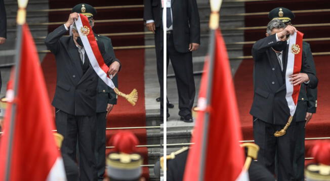 Francisco Sagasti no pudo entregar la banda presidencial debido a que no lo dejaron ingresar al Congreso.