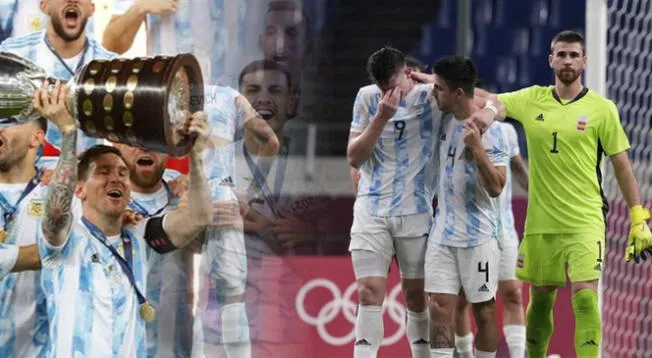 Lionel Messi campeón de América Argentina eliminada Tokio 2020