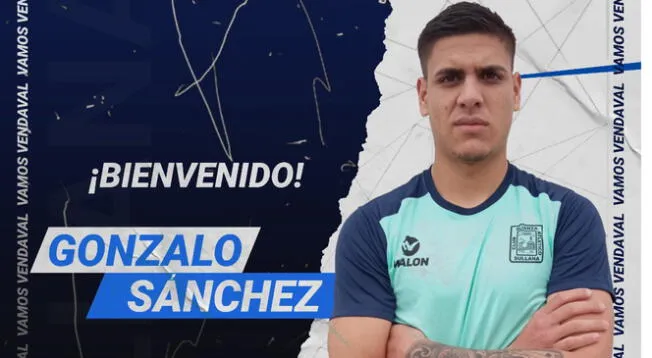 Gonzalo Sánchez fue anunciado en Alianza Atlético