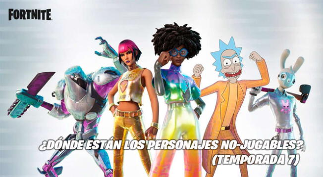 Fortnite: dónde están todos los personajes no-jugables