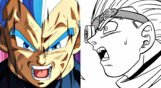 Granola se quedó estupefacto al ver que Vegeta resistió uno de sus ataques