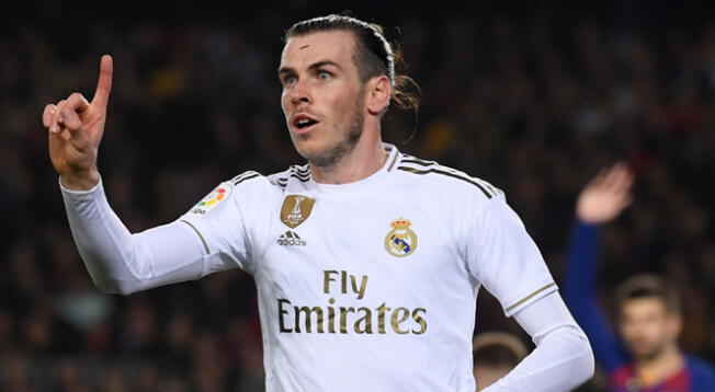 Bale y el dorsal que usará en la temporada con el Real Madrid