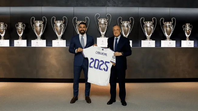 Carvajal renovó por las próximas cuatro temporadas con el Real Madrid