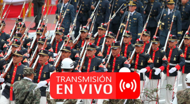 Sigue EN VIVO la Gran Parada Militar 2021 desde el Cuartel General del Ejército.