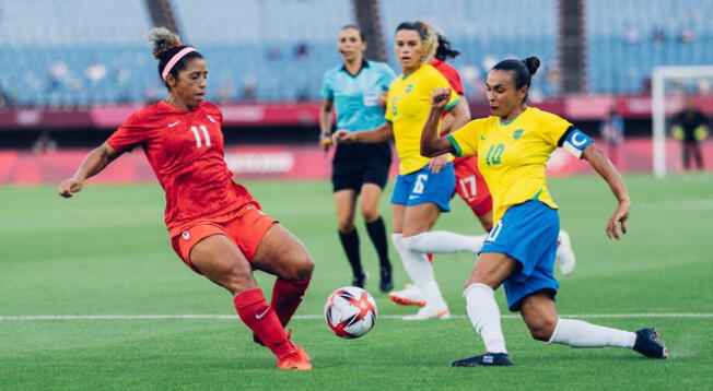Brasil y Marta fuera los Juegos Olímpicos tras perder con Canadá