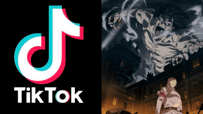 Shingeki No Kyojin en Tik tok