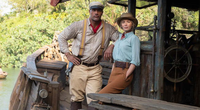 Jungle Cruise se estrena en Disney Plus con Dwayne Johnson y Emily Blunt.