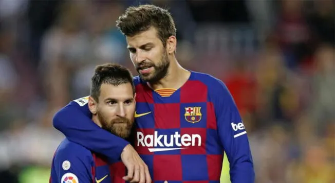 Piqué espera que Messi renueve con Barcelona