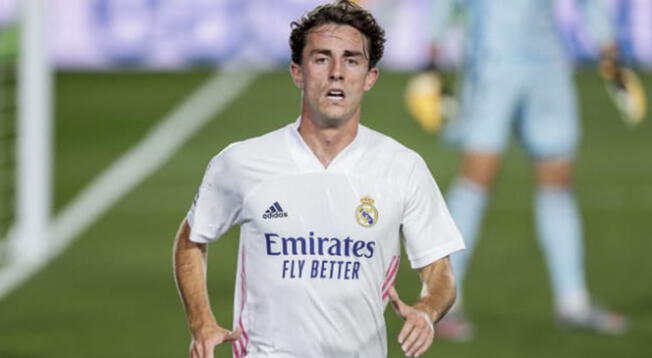 Álvaro Odriozola resultó positivo a covid-19 Real Madrid