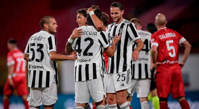 Juventus ganó por 2-0 a Monza